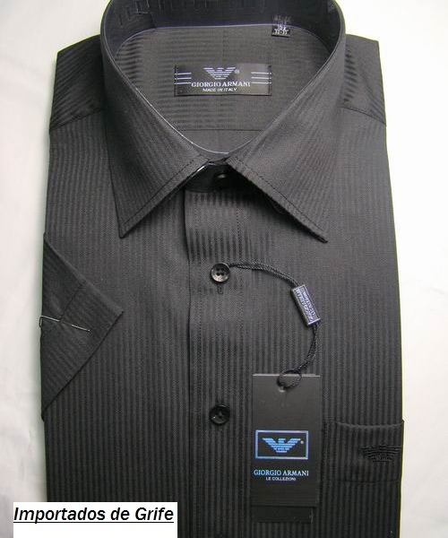 Camisa social giorgio store armani