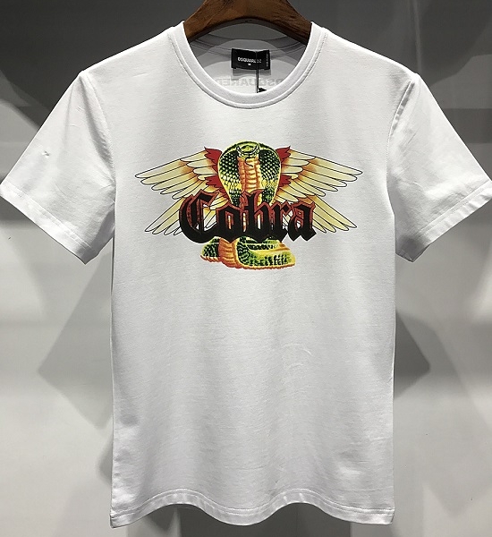 Camiseta com estampa cobra DSquared2