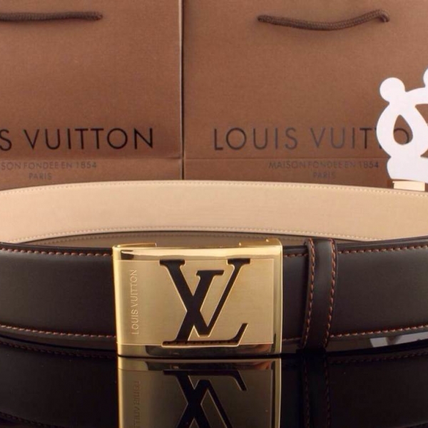 Cinto Masc. Couro Louis Vuitton - Image 3