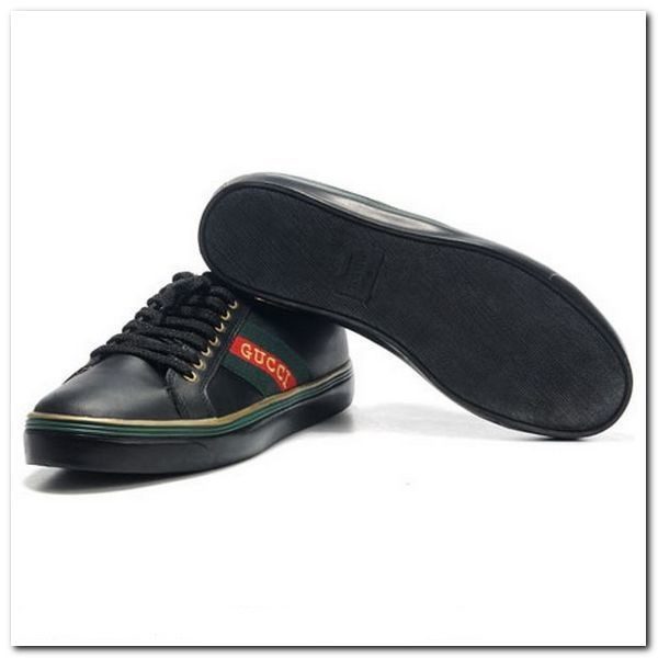 Gucci Tênis Casual Couro