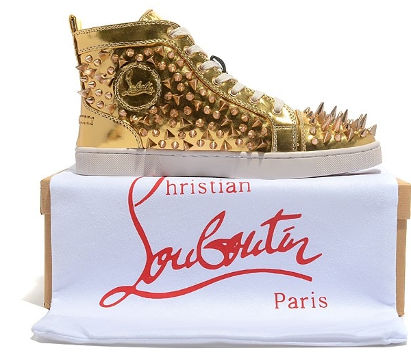 Tênis Cano Alto Christian Louboutin - Image 2