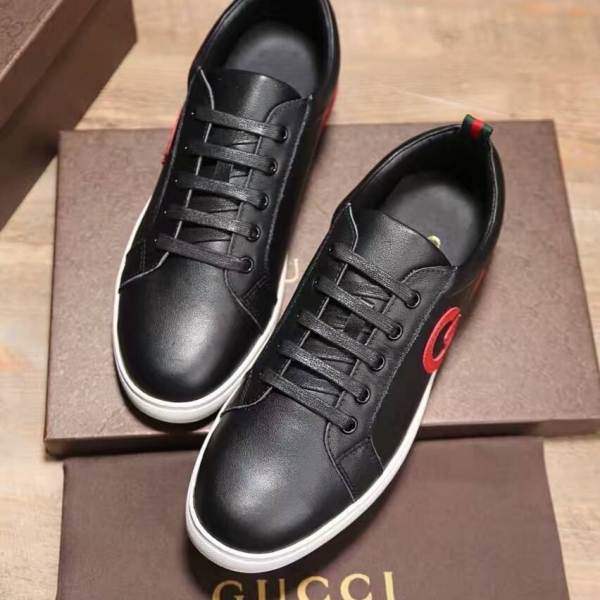 Tênis casual couro Gucci - Image 2