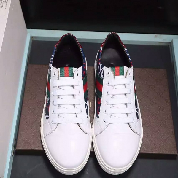 Tênis casual de couro Gucci - Image 2