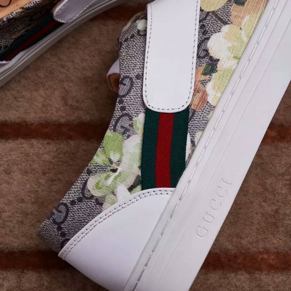 Tênis casual de couro Gucci - Image 3