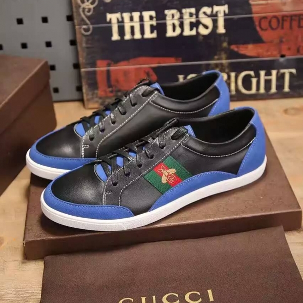 Tênis casual de couro Gucci - Image 5