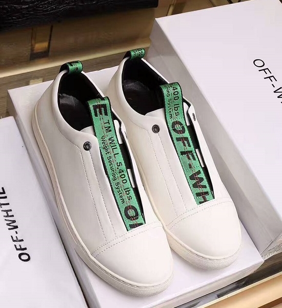 Tênis em couro Off White - Image 2