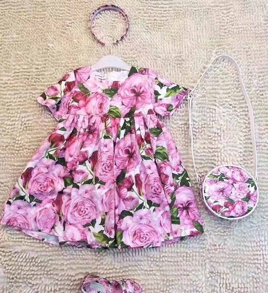 Vestido infantil discount dolce gabbana